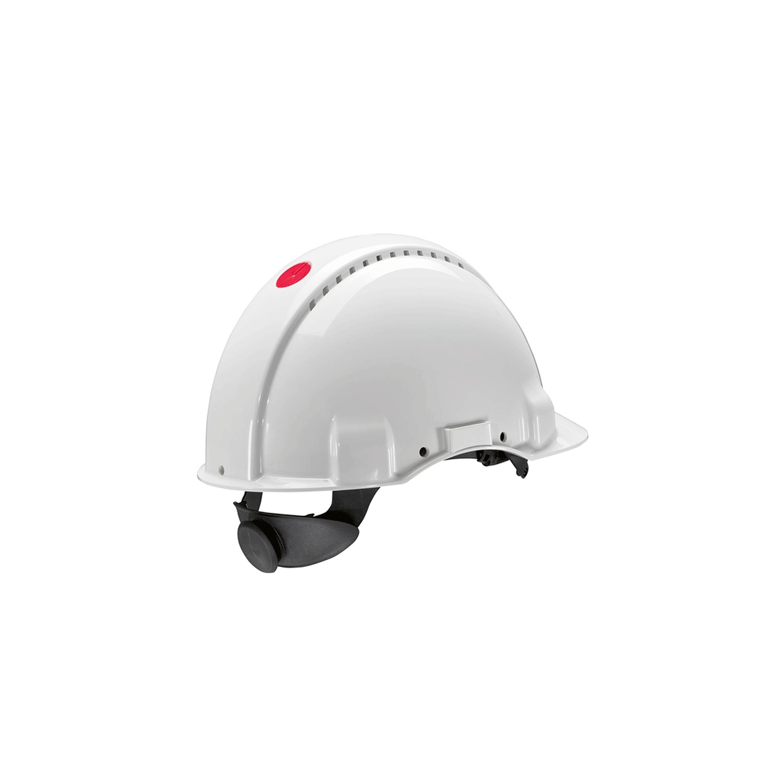 3M Beyaz Havalandırmalı Vidalı UV'li Baret - Beyaz